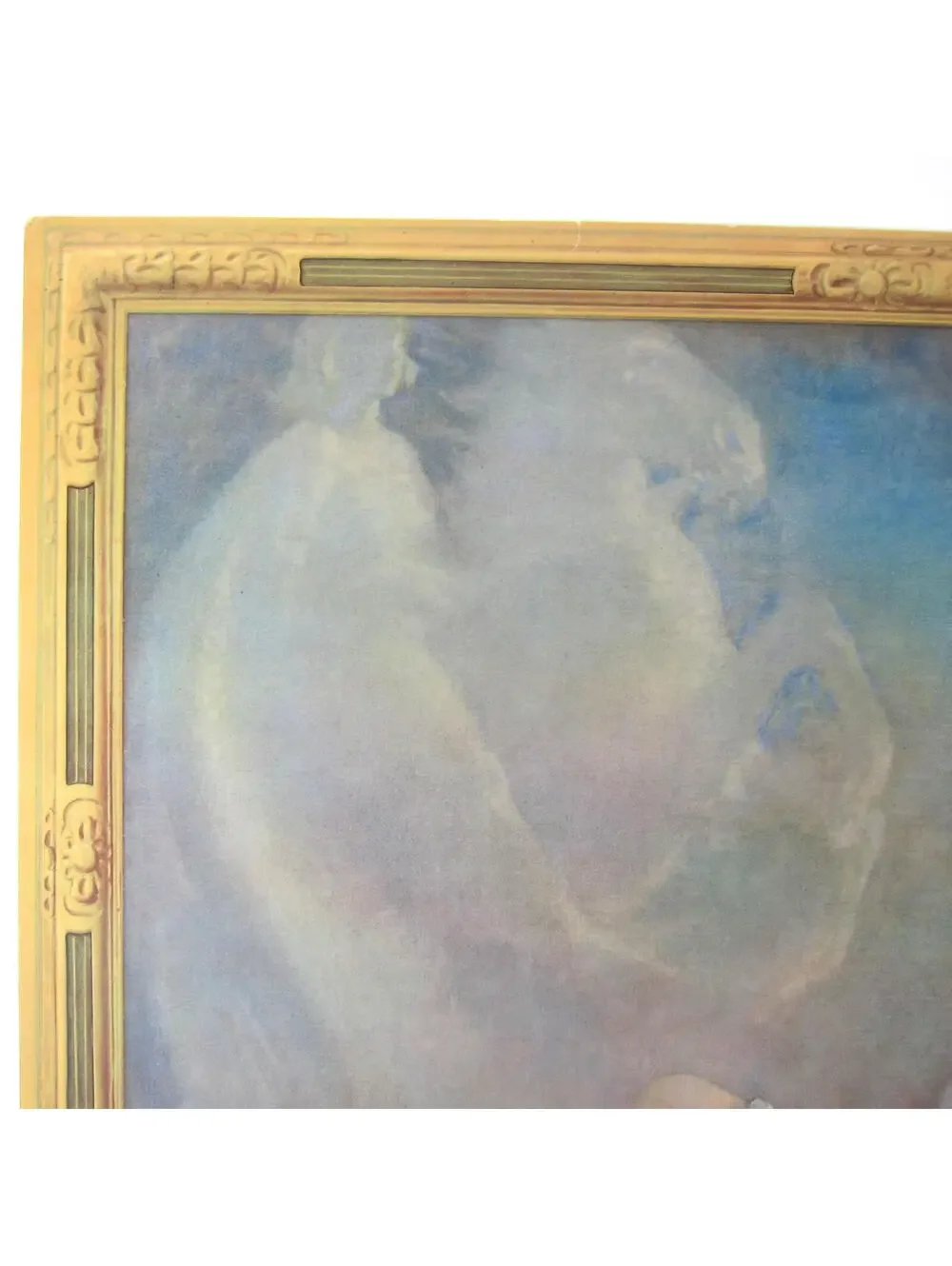 Vintage 1935 Litho Art Print Fantasy Day Dreams Arthur Spear Horse Clouds 16x12
